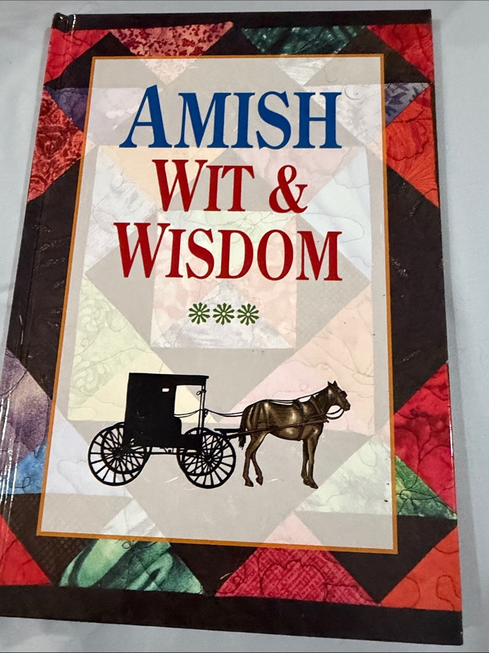 Amish Wit & Wisdom Hardcover Book - Multicolor Cover